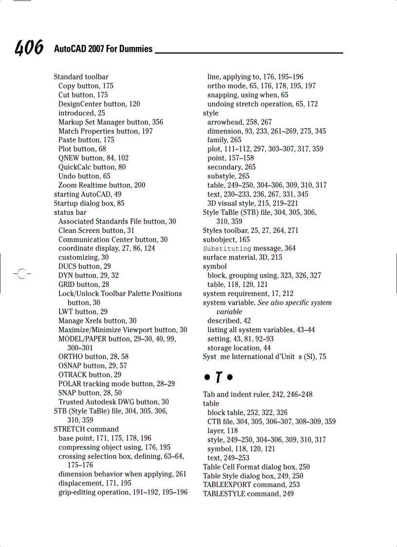 image for page AutoCAD 2007 For Dummies Revised Edition