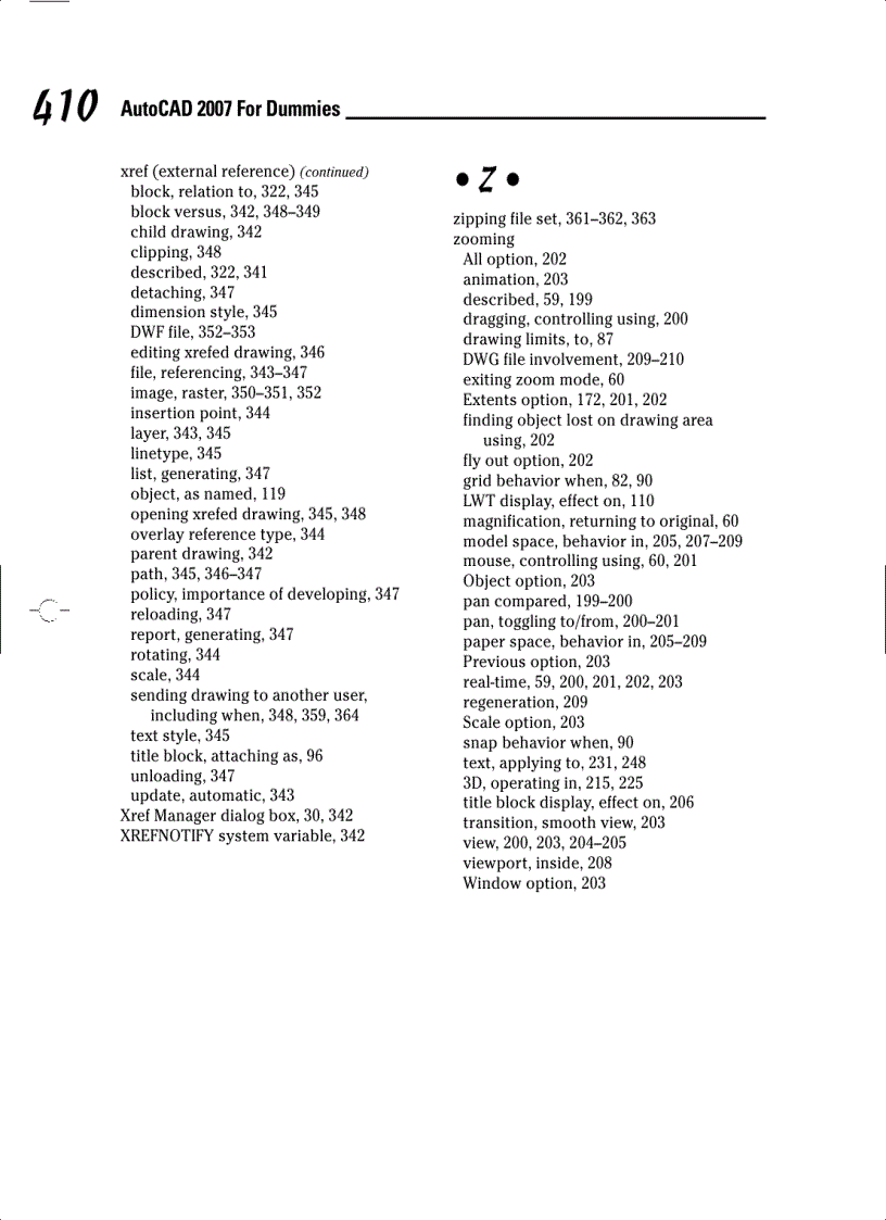 image for page AutoCAD 2007 For Dummies Revised Edition