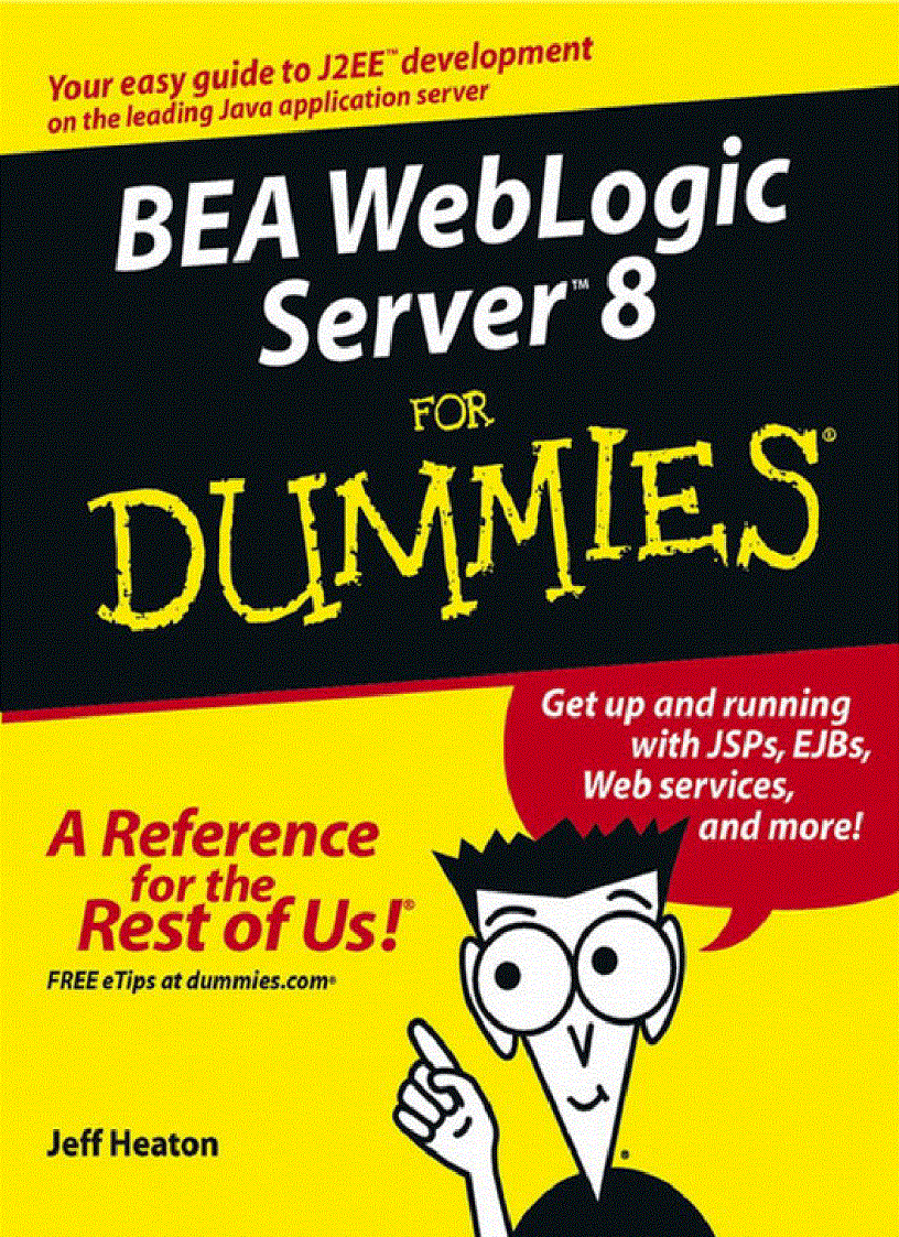image for page BEA WebLogic Server 8 For Dummies