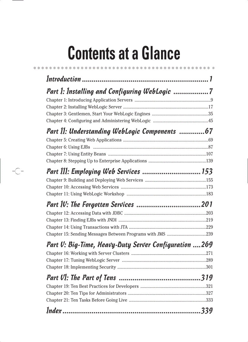 image for page BEA WebLogic Server 8 For Dummies