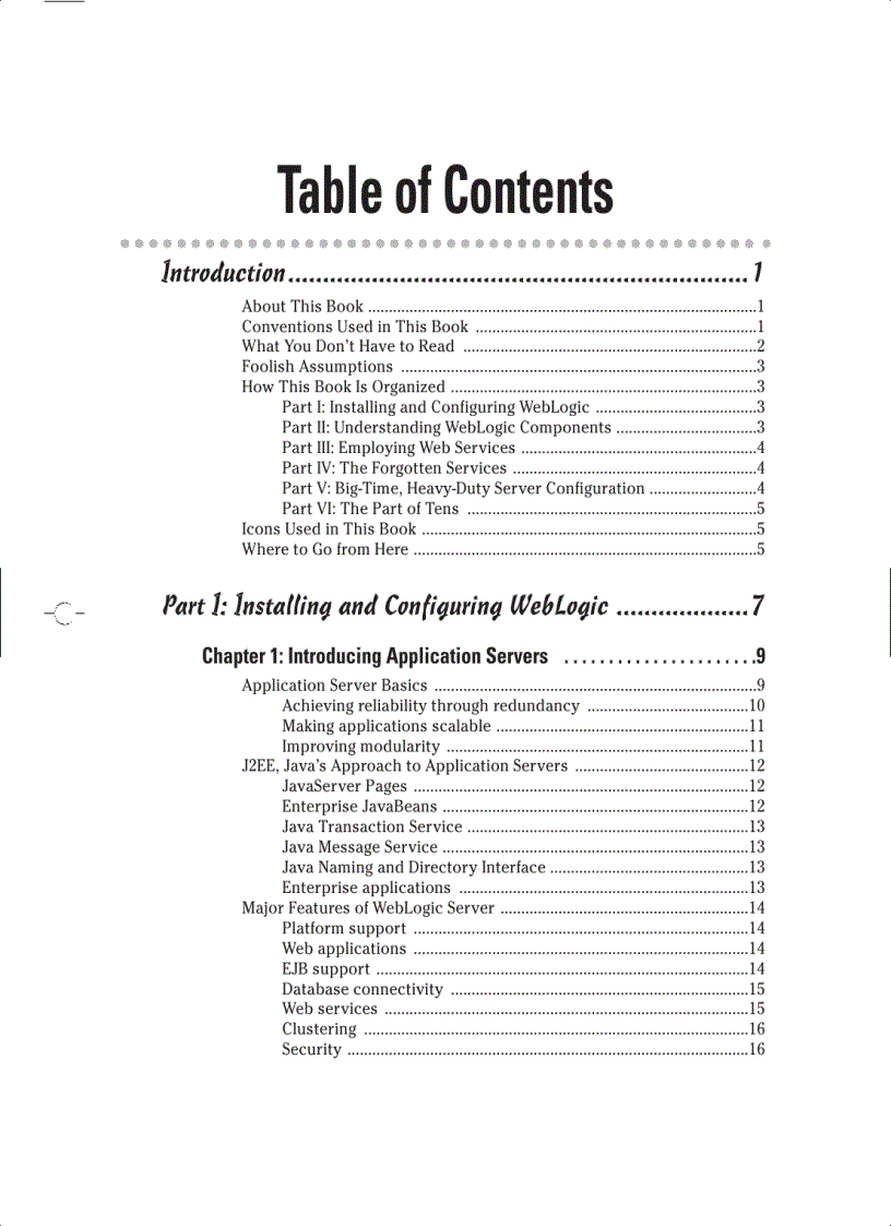 image for page BEA WebLogic Server 8 For Dummies