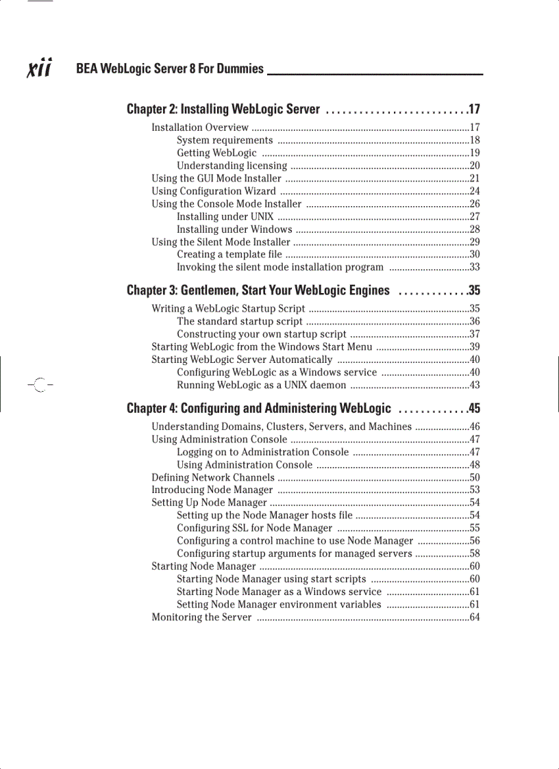 image for page BEA WebLogic Server 8 For Dummies