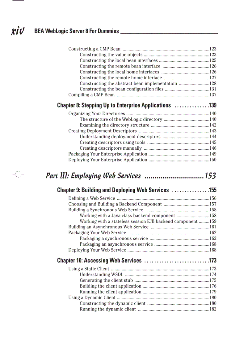 image for page BEA WebLogic Server 8 For Dummies