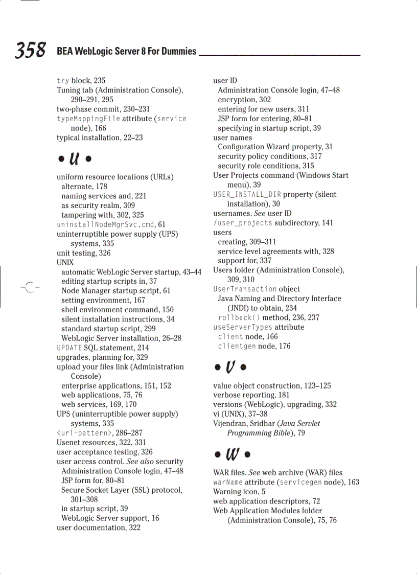 image for page BEA WebLogic Server 8 For Dummies