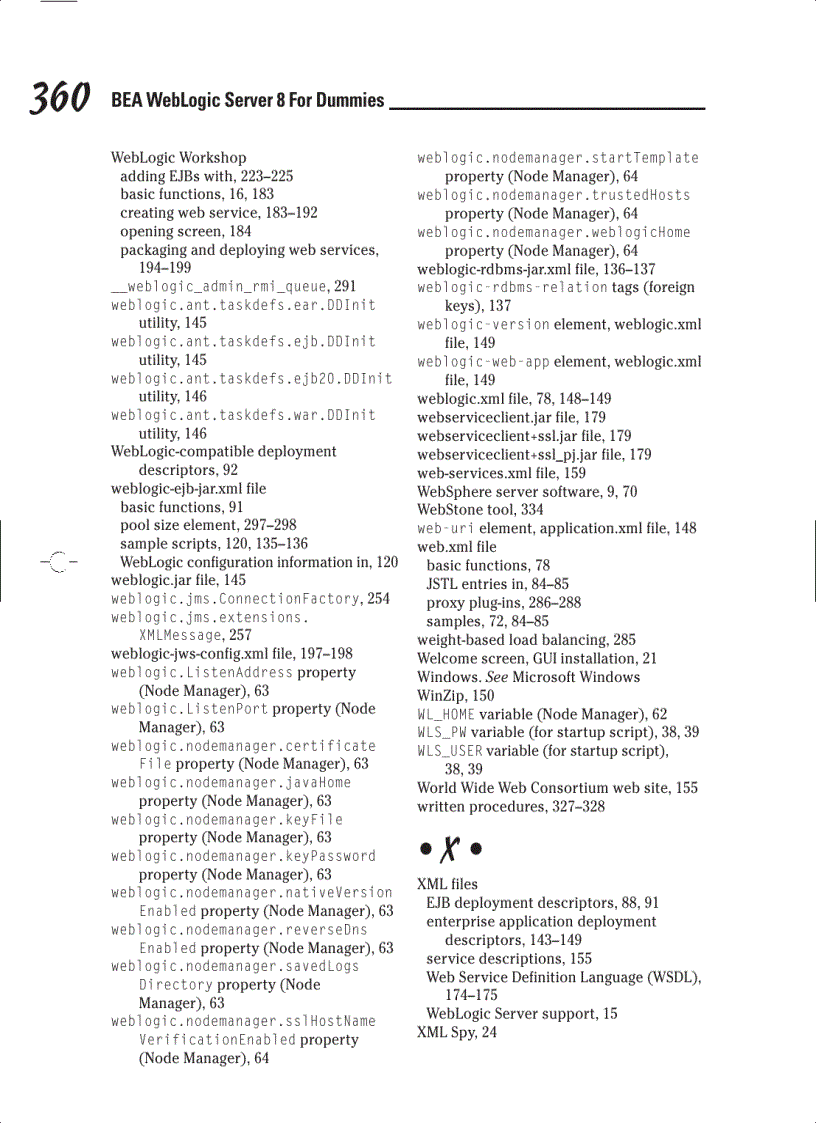 image for page BEA WebLogic Server 8 For Dummies