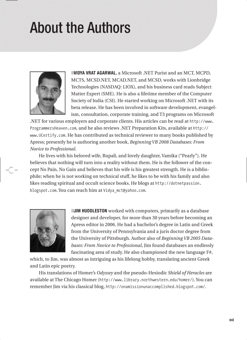 image for page Beginning C Sharp 2008 Databases From Novice to Professional Jan 2008