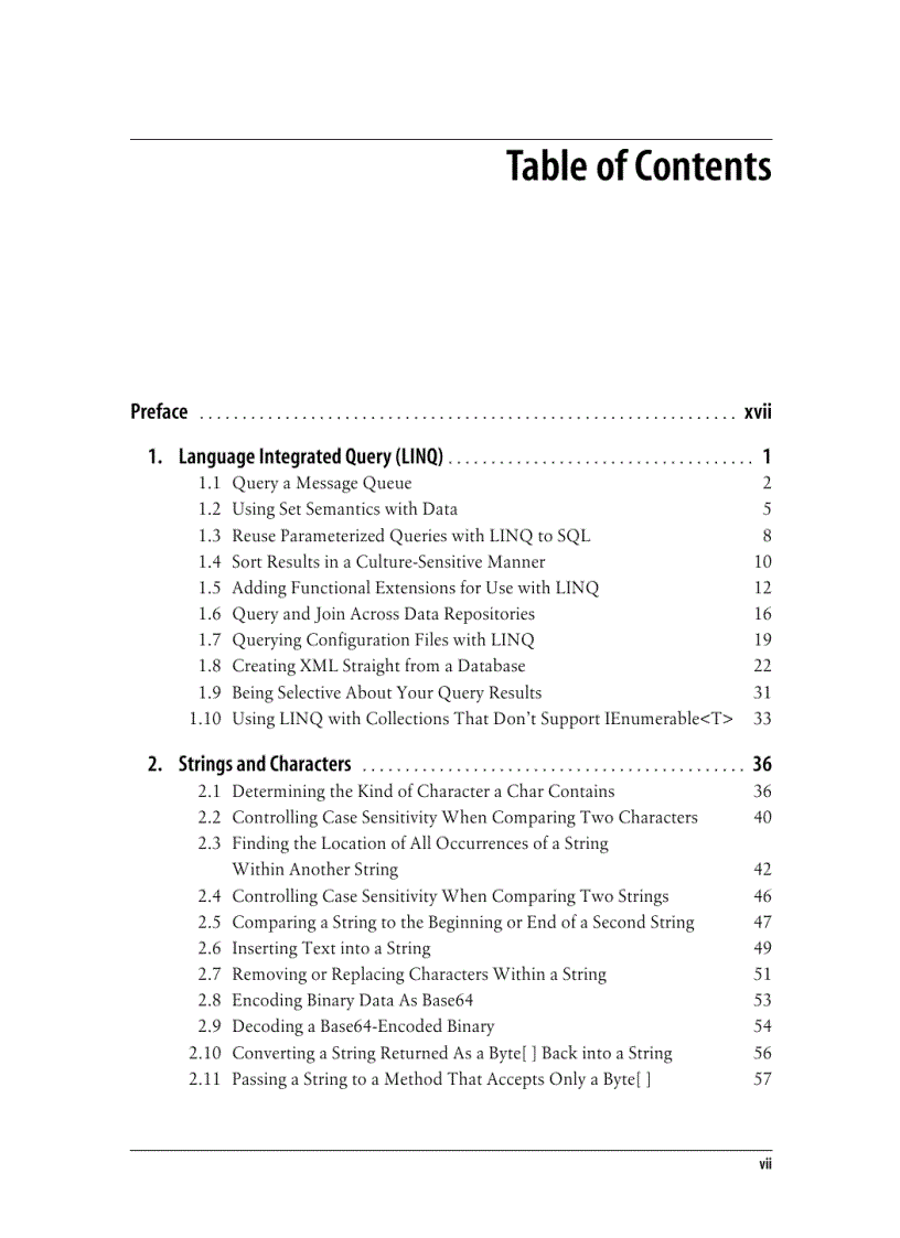 image for page C 3 0 Cookbook Third Edition