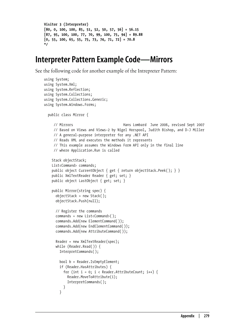 image for page C 3 0 Design Patterns Jan 2008