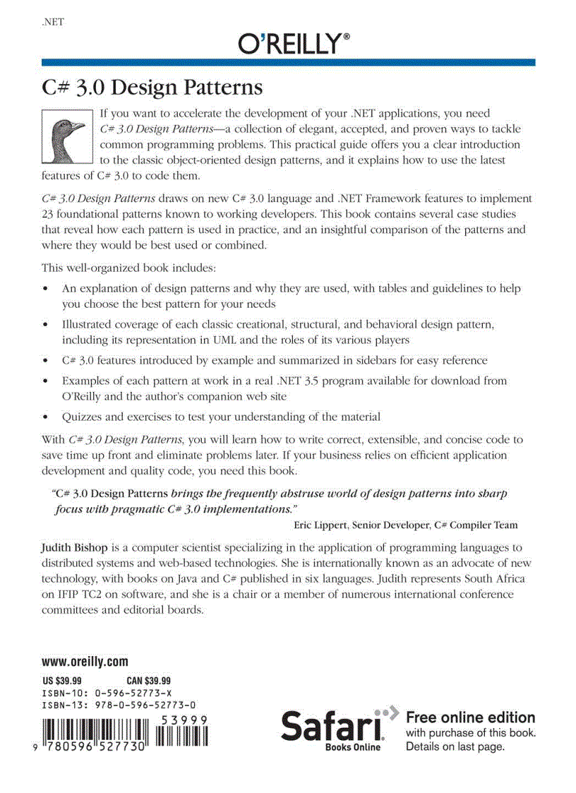 image for page C 3 0 Design Patterns Jan 2008