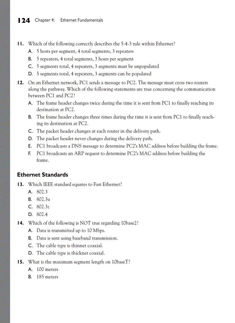 image for page CCENT Cisco Certified Entry Networking Technician Study Guide