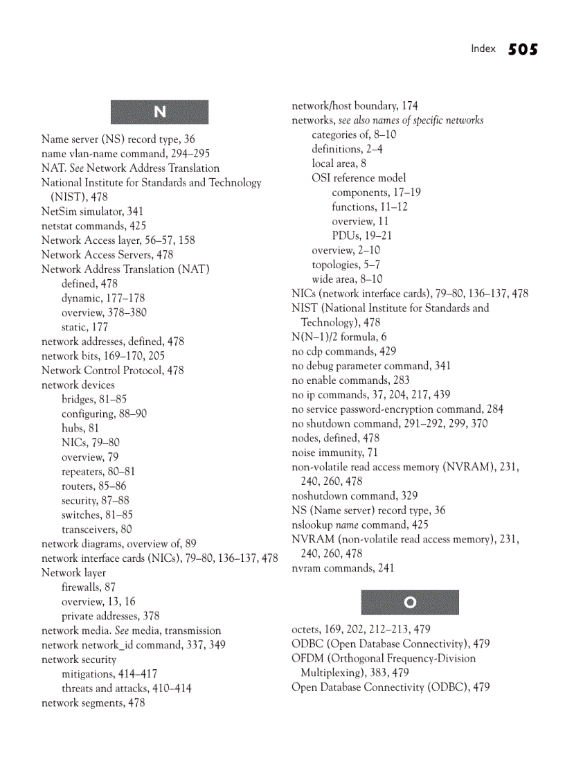 image for page CCENT Cisco Certified Entry Networking Technician Study Guide