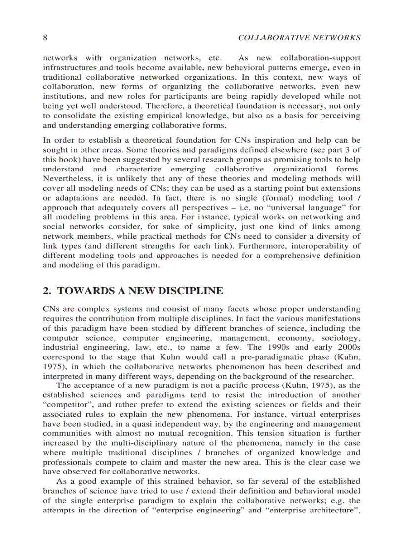 image for page Collaborative Networks Reference Modeling May 2008