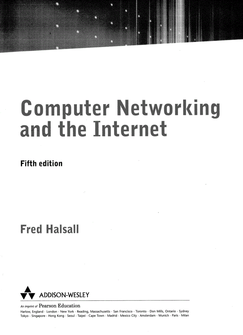 image for page Computer Networking and the Internet 5th Edition