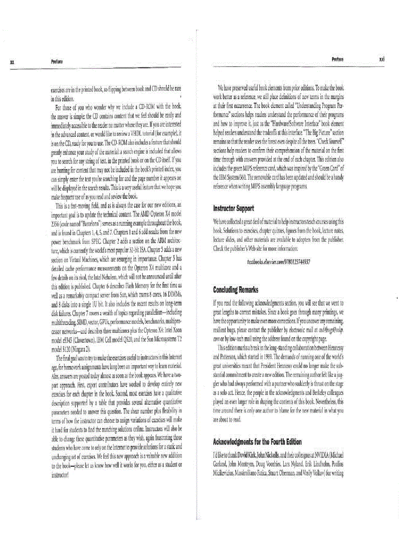 image for page Computer Organization and Design Hardware Software Interface 4th Edition