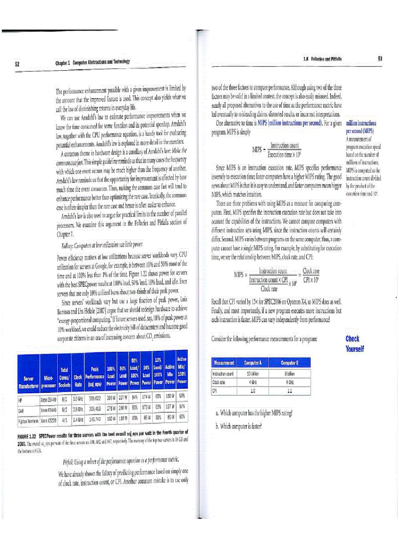 image for page Computer Organization and Design Hardware Software Interface 4th Edition