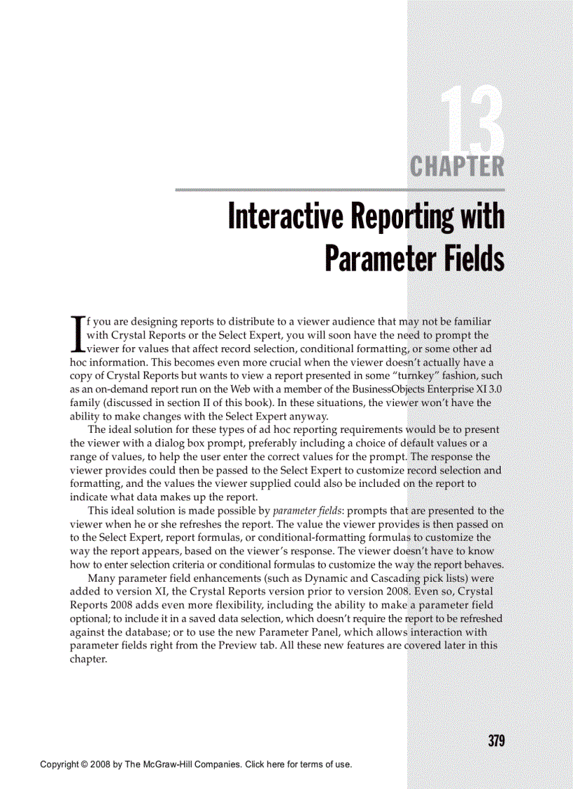 image for page Crystal Reports 2008 The Complete Reference Jun 2008