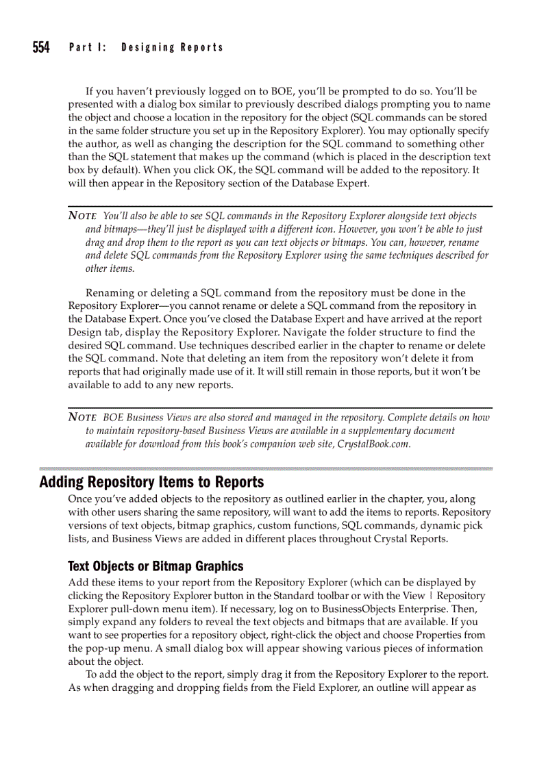 image for page Crystal Reports 2008 The Complete Reference Jun 2008