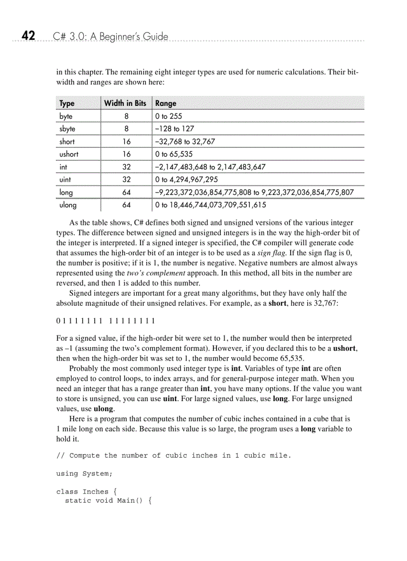 image for page CSharp 3 0 A Beginners Guide Aug 2008