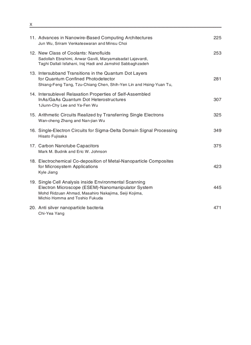 image for page Cutting Edge Nanotechnology