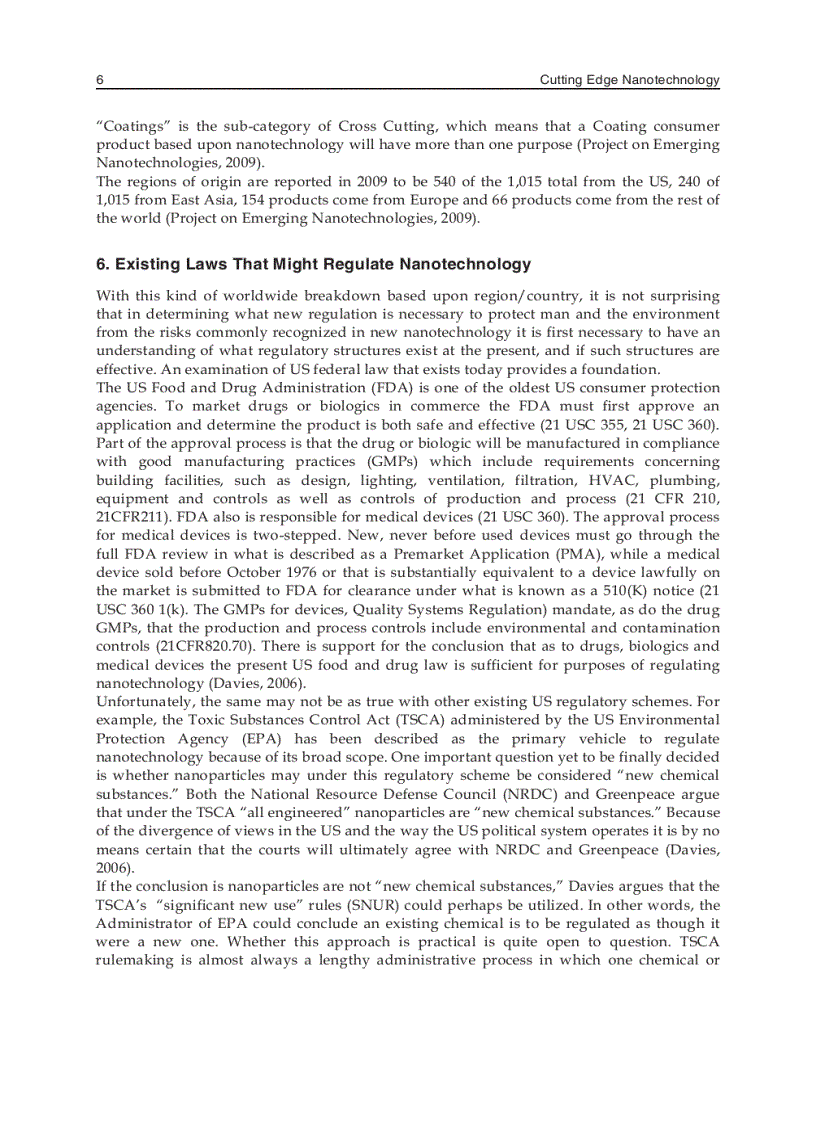 image for page Cutting Edge Nanotechnology