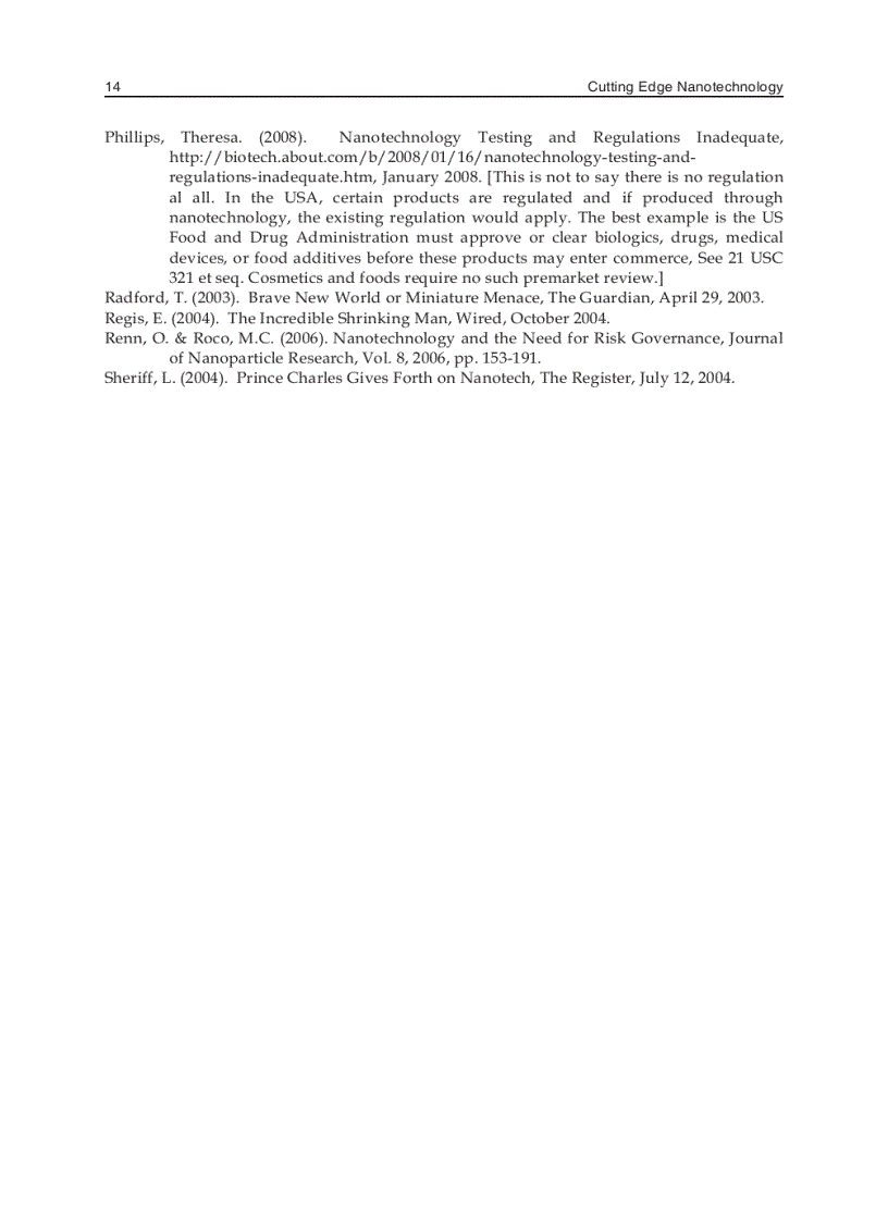 image for page Cutting Edge Nanotechnology