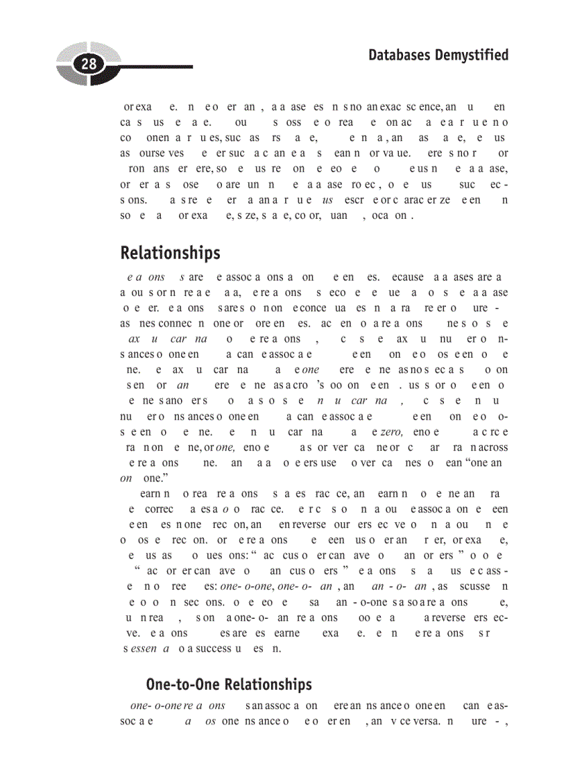 image for page Databases Demystified A Self Teaching Guide