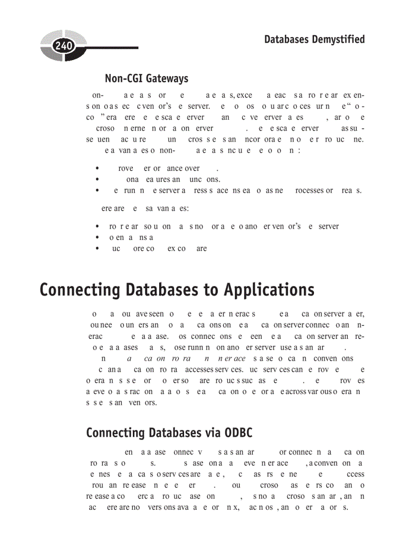image for page Databases Demystified A Self Teaching Guide