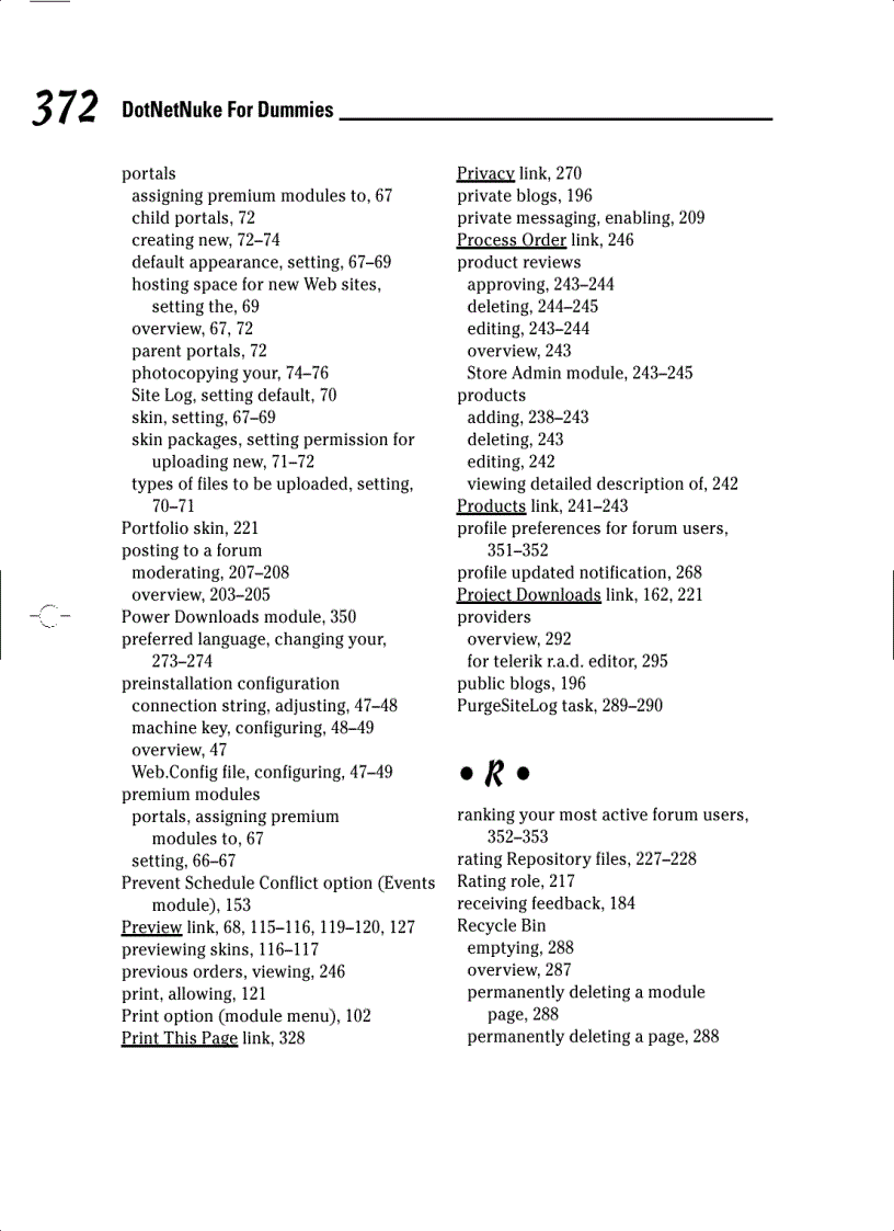 image for page DotNetNuke For Dummies 1st Edition