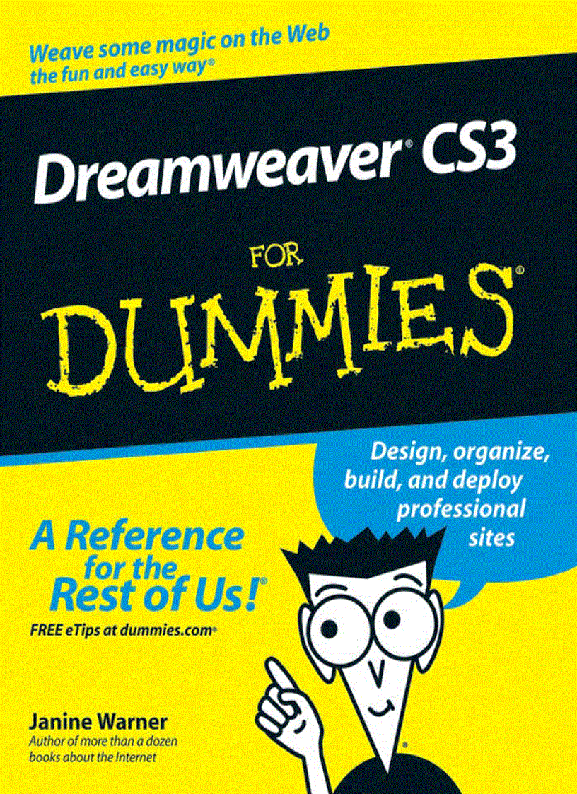 image for page Dreamweaver CS3 For Dummies