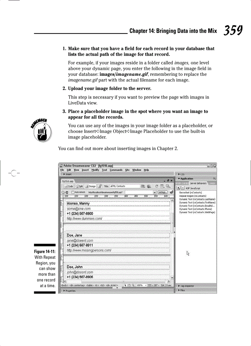 image for page Dreamweaver CS3 For Dummies