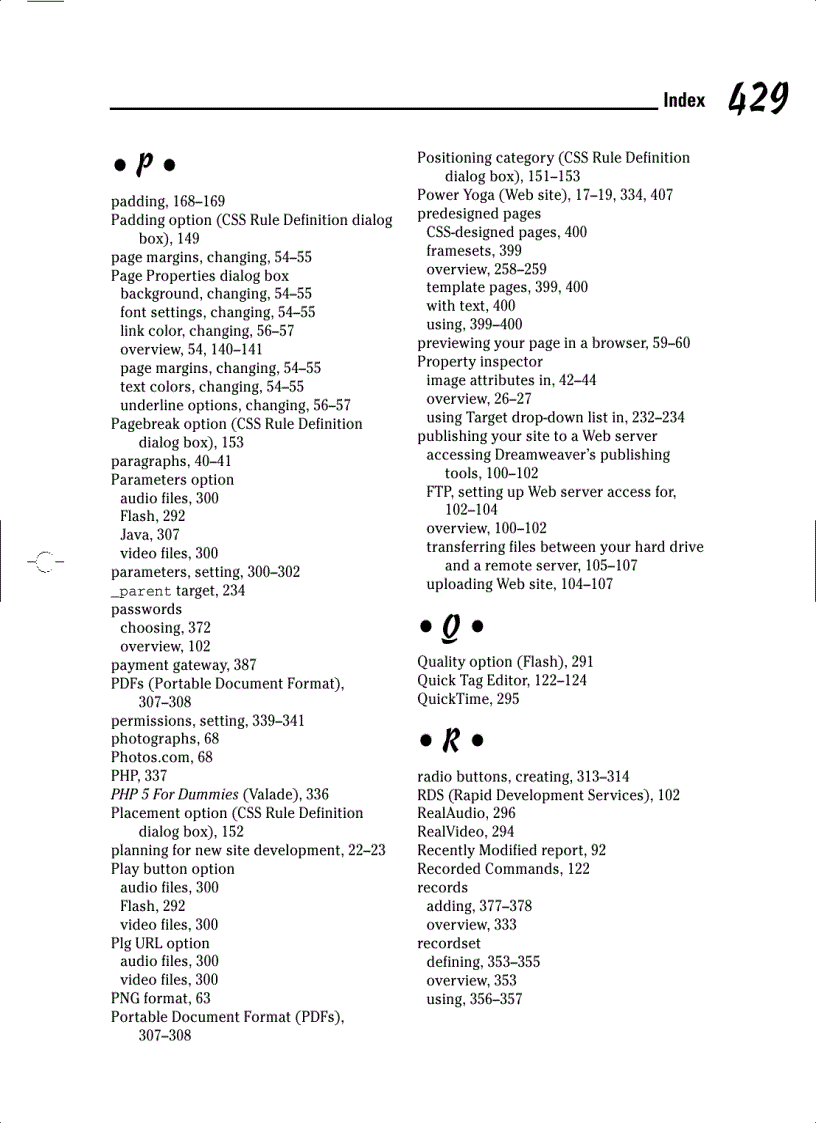 image for page Dreamweaver CS3 For Dummies