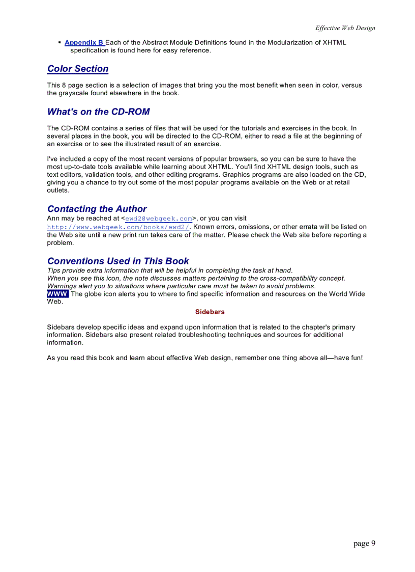 image for page Effective Web Design 2nd Edition 2001