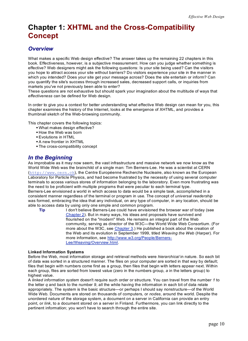 image for page Effective Web Design 2nd Edition 2001