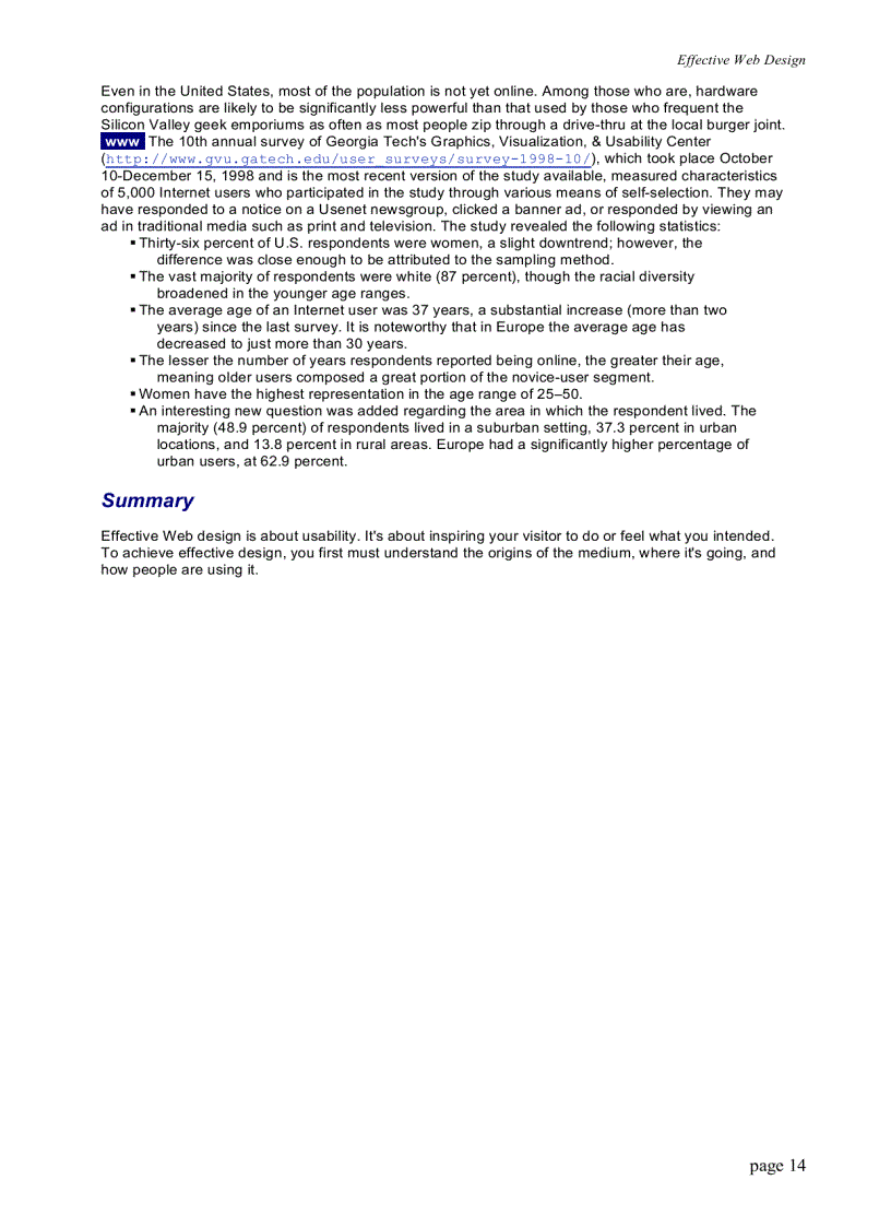 image for page Effective Web Design 2nd Edition 2001