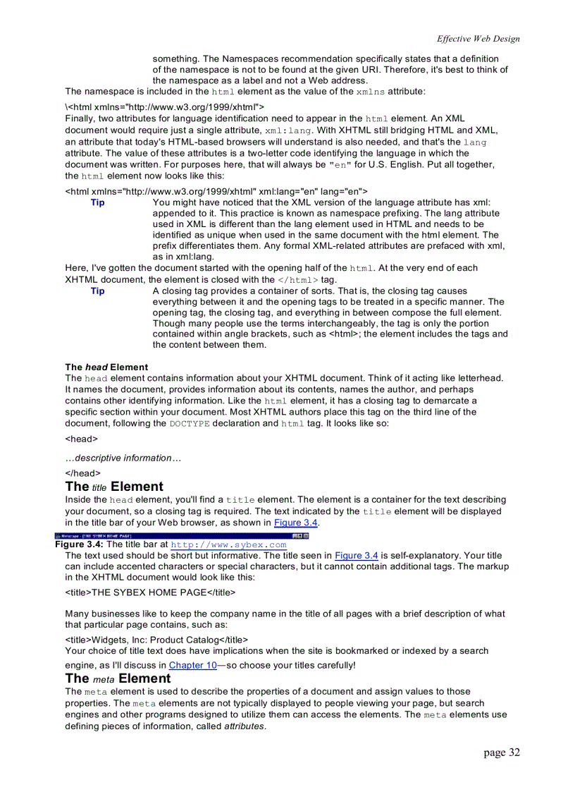 image for page Effective Web Design 2nd Edition 2001