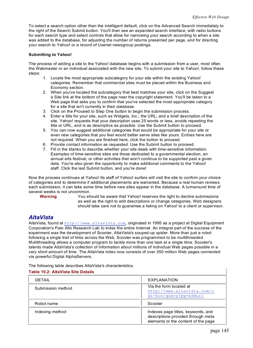 image for page Effective Web Design 2nd Edition 2001