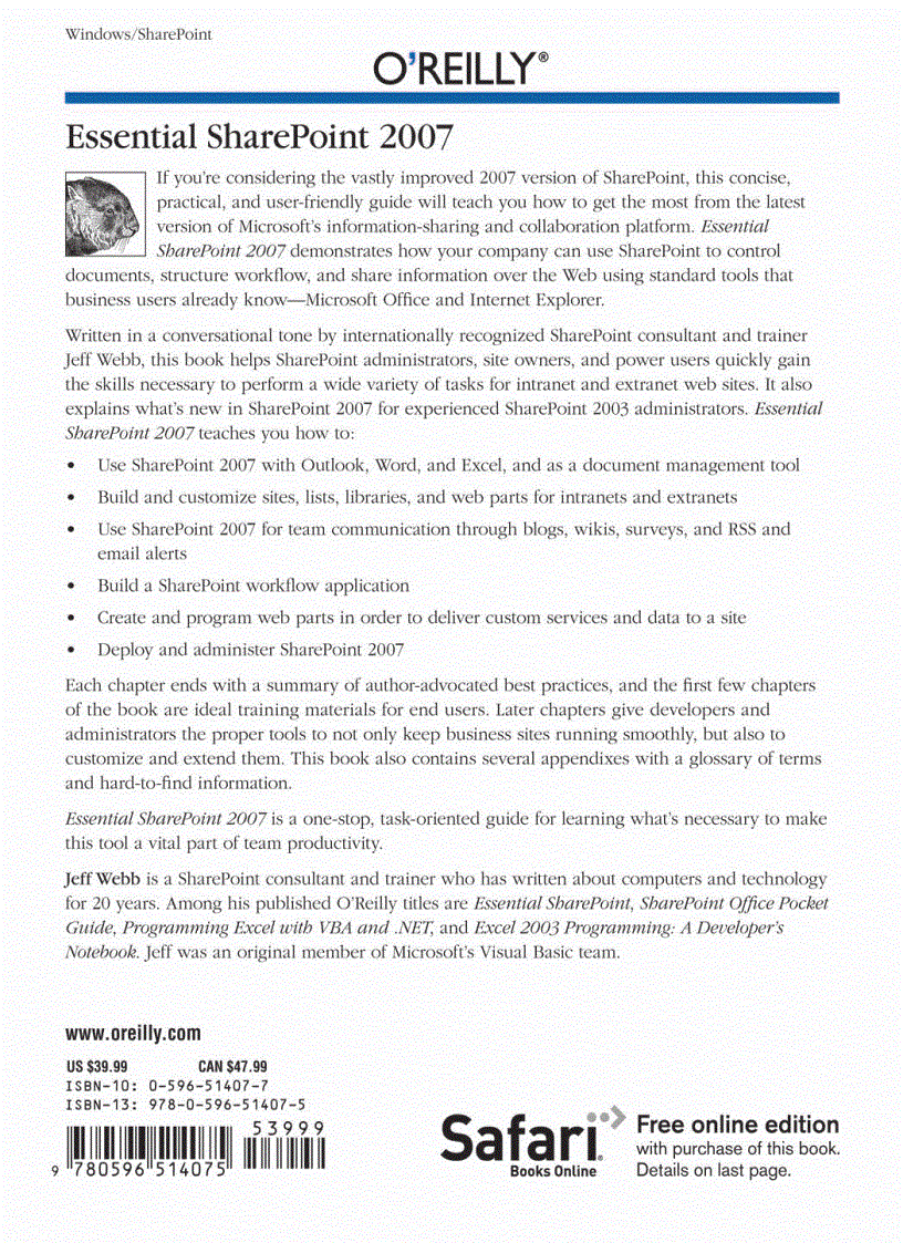 image for page Essential SharePoint 2007 Second Edition