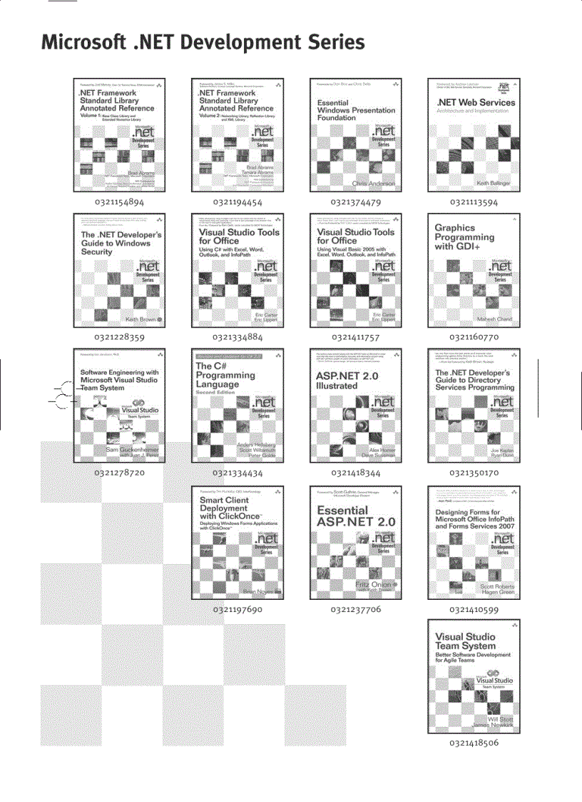 image for page Essential Windows Communication Foundation Feb 2008