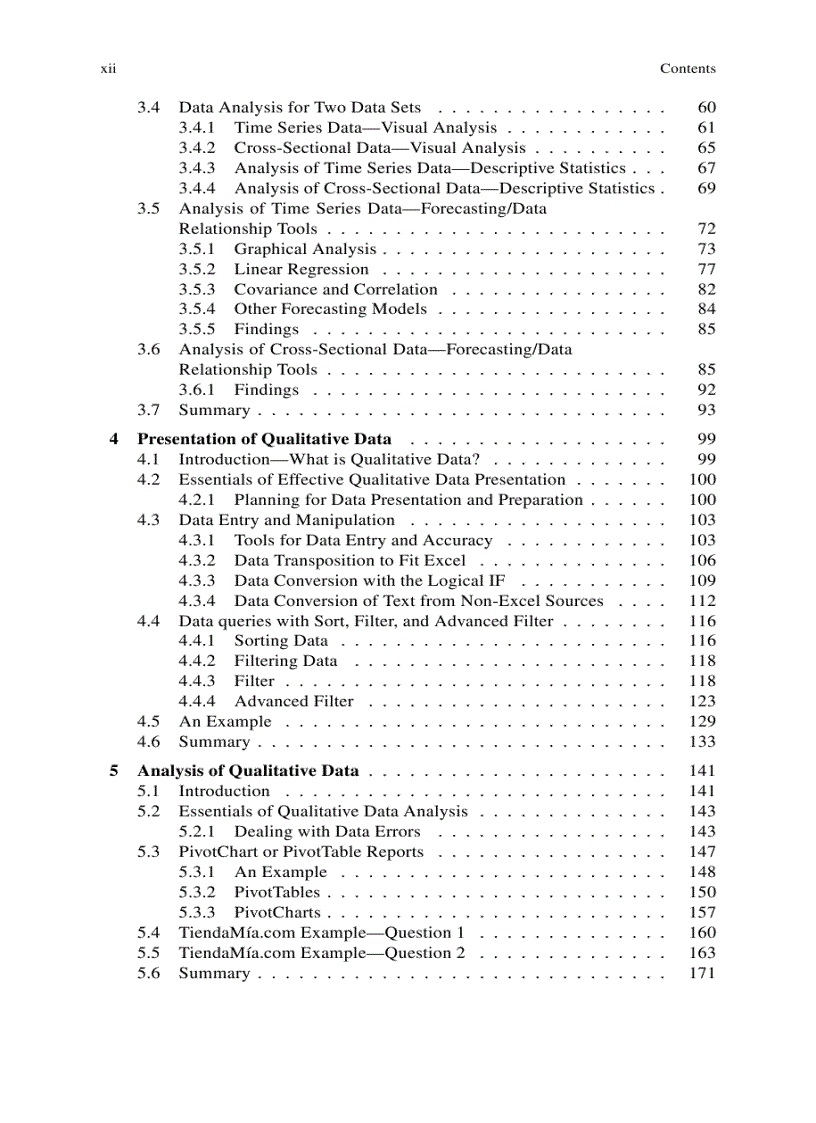 image for page Excel Data Analysis Modeling and Simulation
