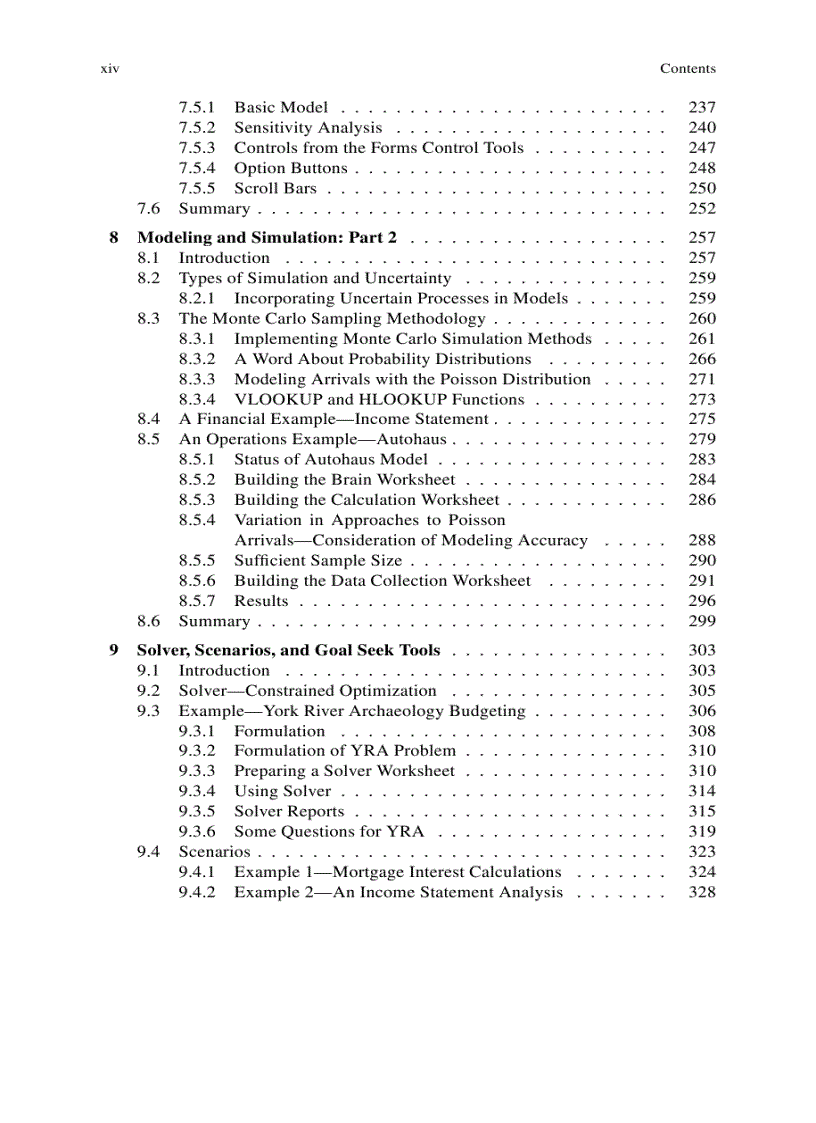 image for page Excel Data Analysis Modeling and Simulation