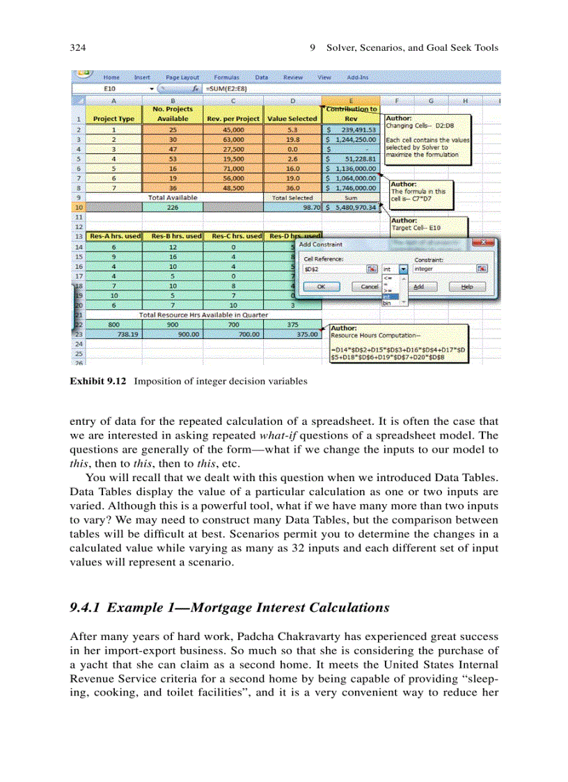 image for page Excel Data Analysis Modeling and Simulation