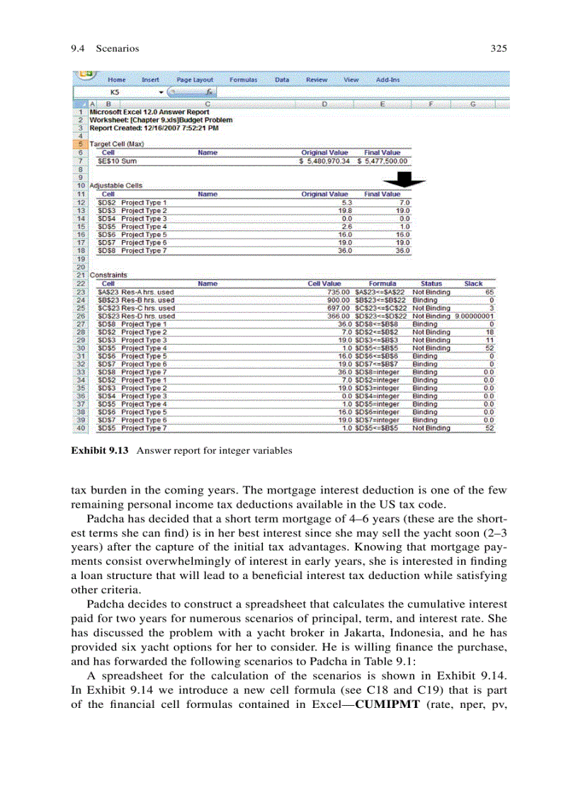 image for page Excel Data Analysis Modeling and Simulation