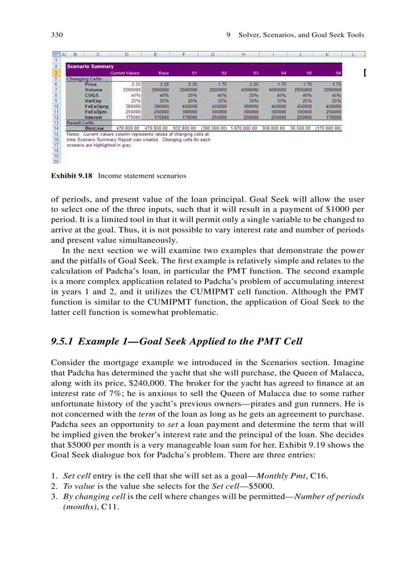 image for page Excel Data Analysis Modeling and Simulation
