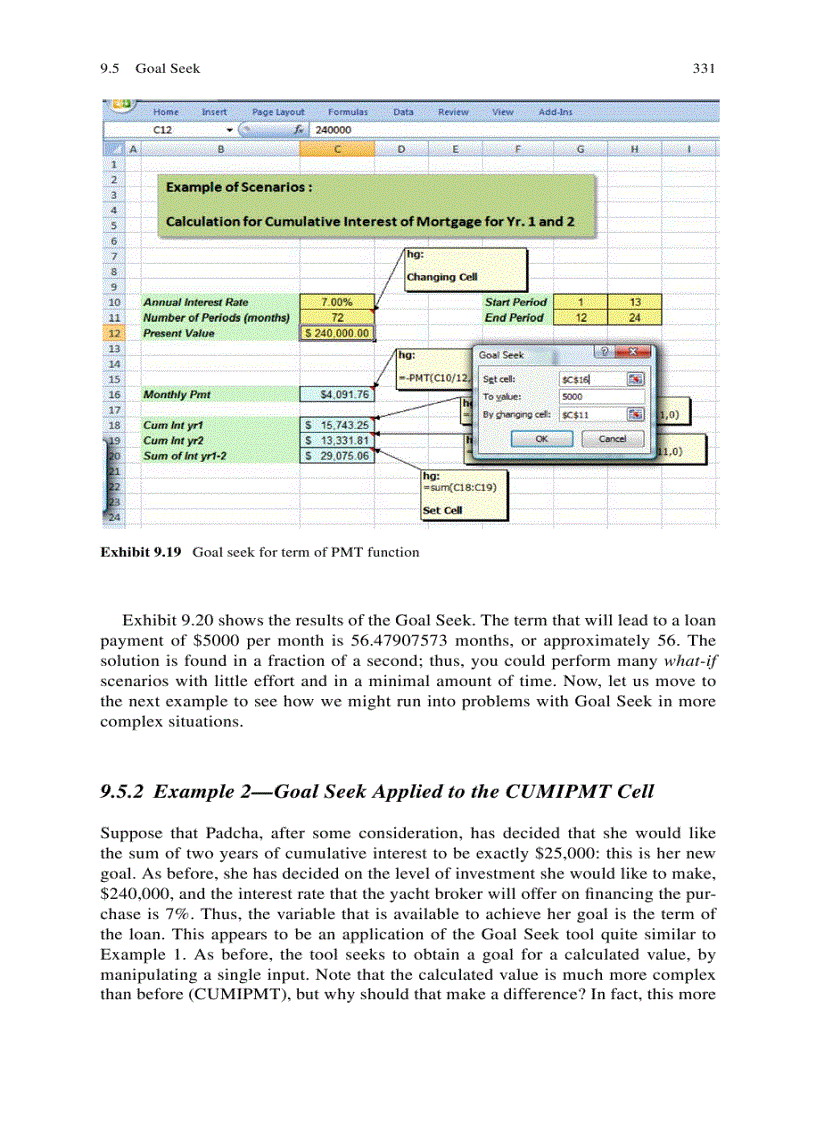 image for page Excel Data Analysis Modeling and Simulation