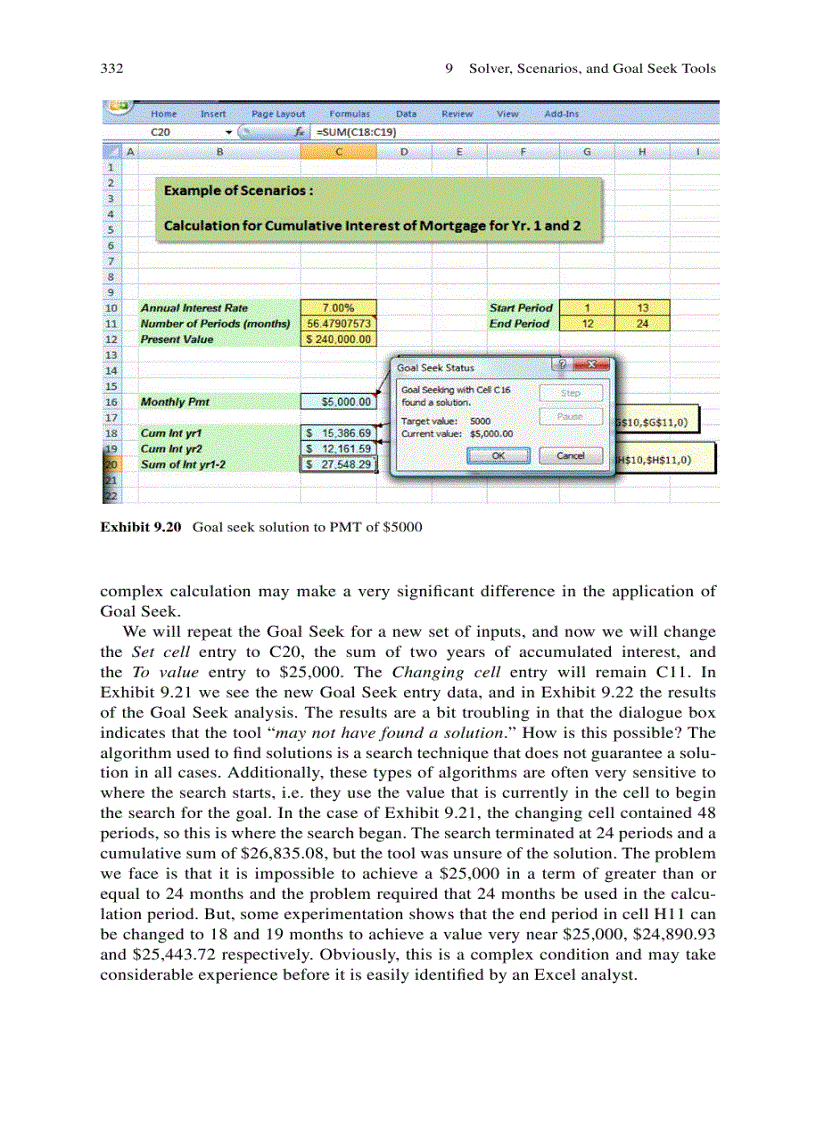 image for page Excel Data Analysis Modeling and Simulation