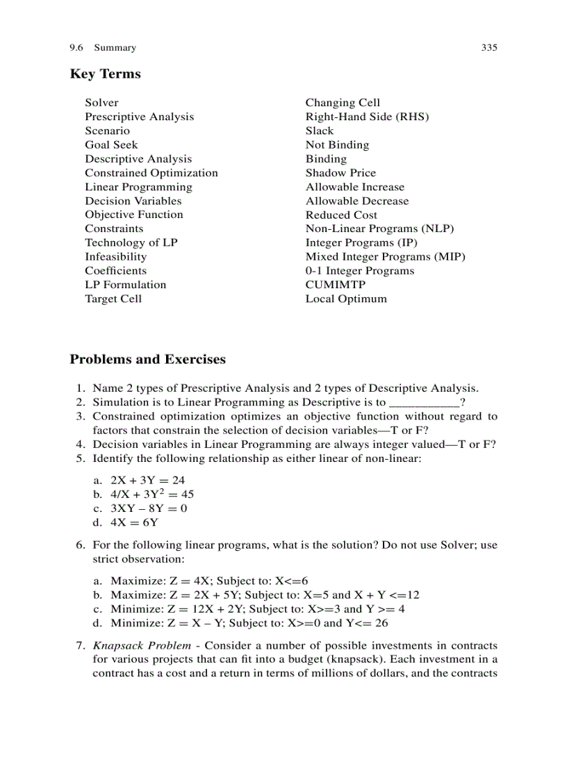 image for page Excel Data Analysis Modeling and Simulation