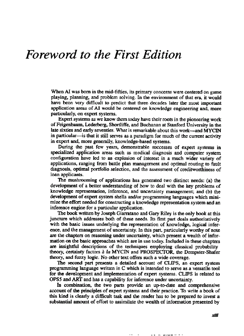 image for page Expert Systems Principles and Programming 3 Edition