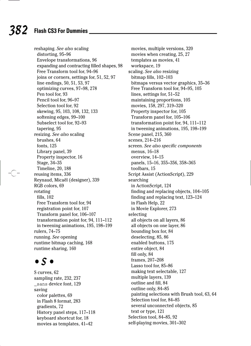 image for page Flash CS3 For Dummies