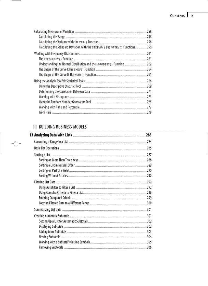 image for page Formulas and Functions with Microsoft Excel 2003