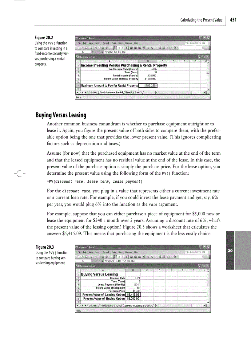 image for page Formulas and Functions with Microsoft Excel 2003